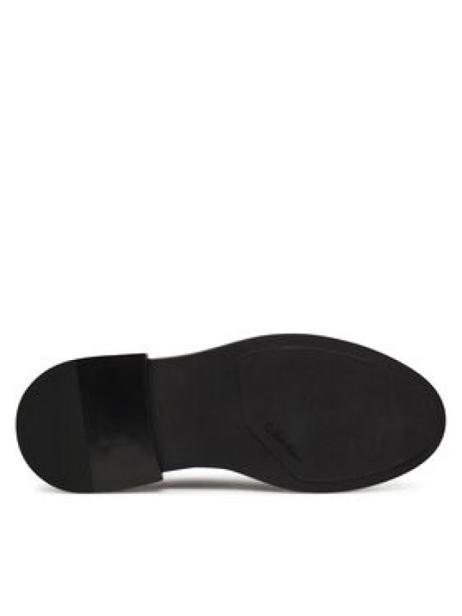 Calvin Klein Półbuty Cupped Postman Derby Laceup Lth HM0HM01996 Czarny