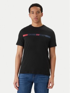 Tommy Hilfiger T-Shirt Brand Love MW0MW42368 Czarny Regular Fit