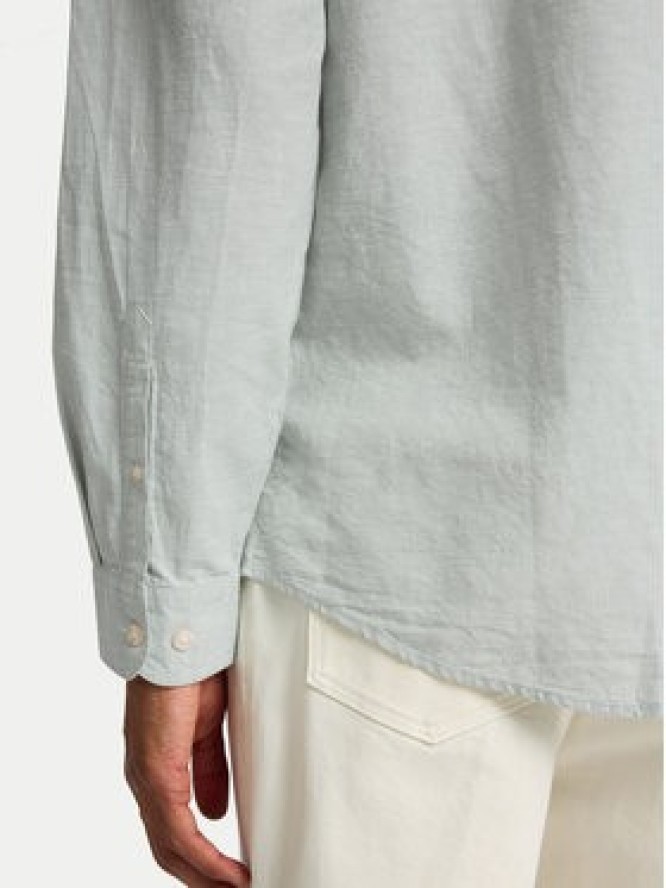 Selected Homme Koszula 16078867 Zielony Slim Fit