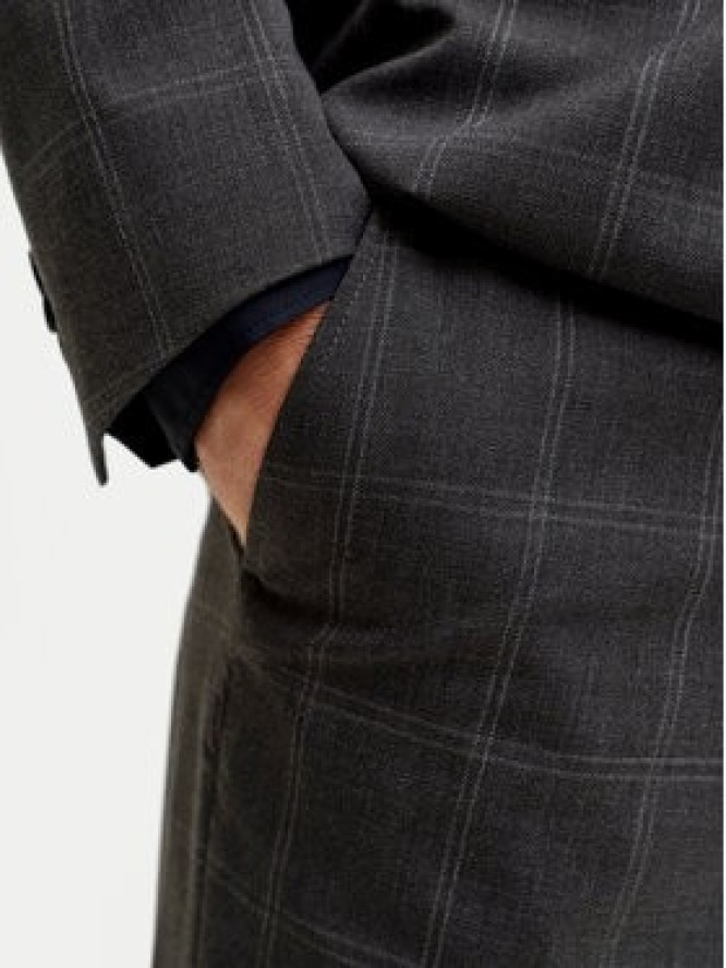 Jack & Jones Garnitur Franco 12183530 Szary Super Slim Fit