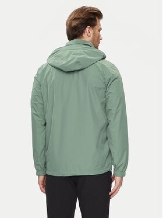 CMP Kurtka przeciwdeszczowa 39X7367 Zielony Regular Fit