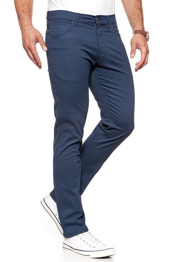 WRANGLER SPODNIE MĘSKIE GREENSBORO NAVY W15QGE114 112126910