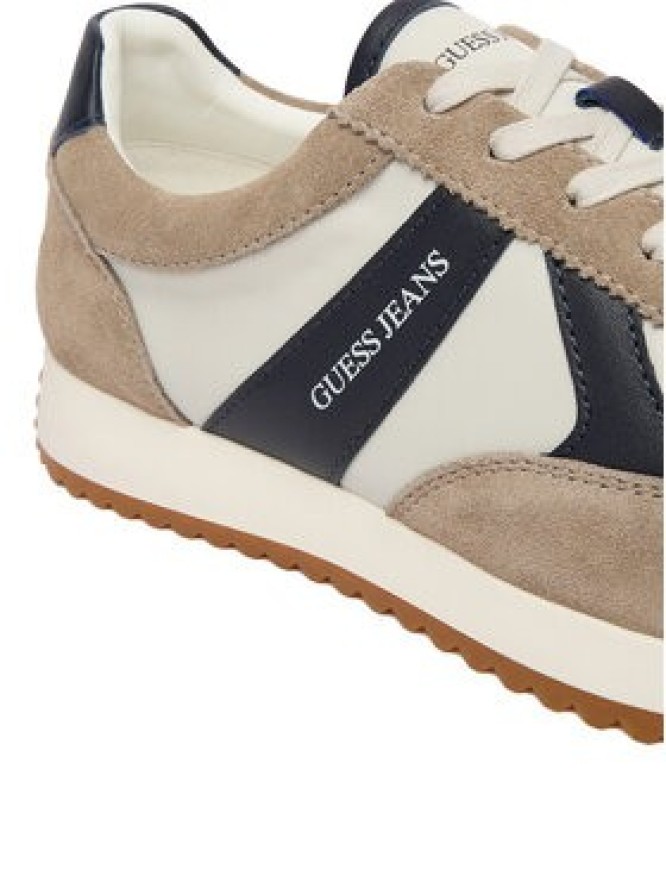 Guess Jeans Sneakersy EO-ORLANDO-01 126AM Beżowy