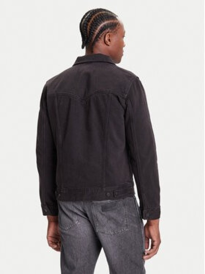 Wrangler Kurtka jeansowa Classic 112371439 Czarny Regular Fit