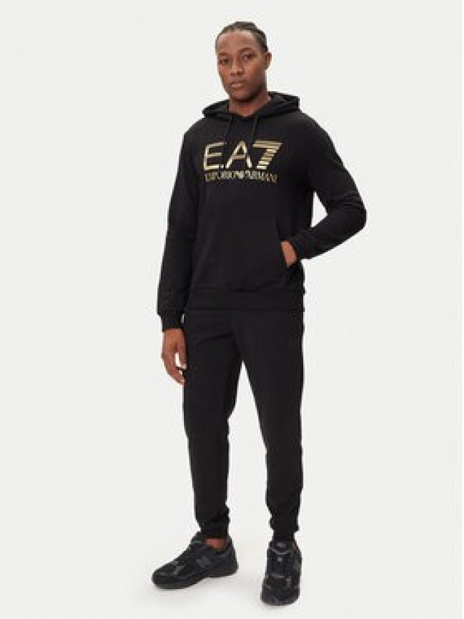EA7 Emporio Armani Bluza 7M001190 AF17787 UC001 Czarny Regular Fit