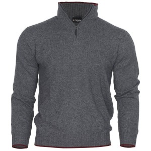 Sweter z kaszmiru Taimen - Granatowy