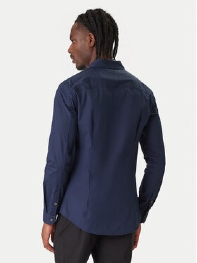 Tommy Jeans Koszula DM0DM04405 Granatowy Slim Fit