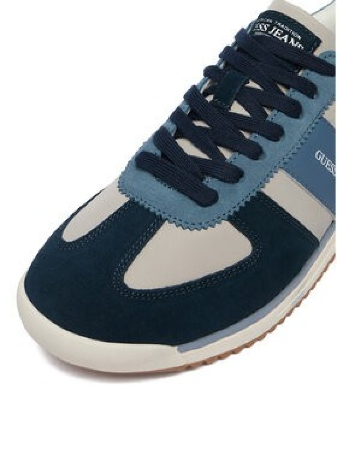 Guess Jeans Sneakersy EO-DELAND-01 WE Niebieski