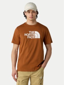 The North Face T-Shirt Easy NF0A8A6C Pomarańczowy Regular Fit