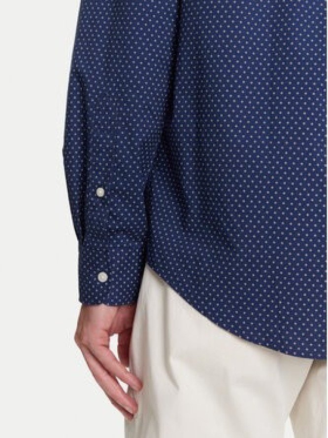 Tommy Hilfiger Koszula MW0MW39437 Granatowy Regular Fit