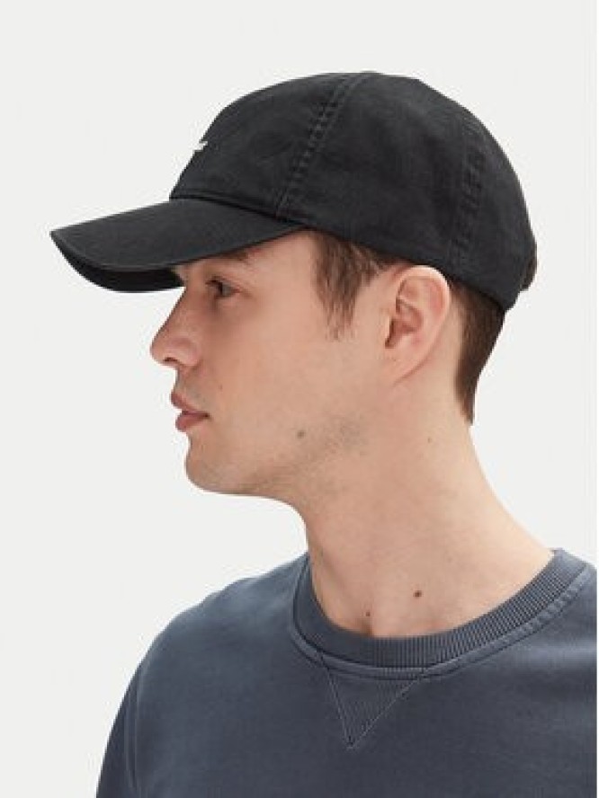 Barbour Czapka z daszkiem Cascade MHA0274BK11 Czarny