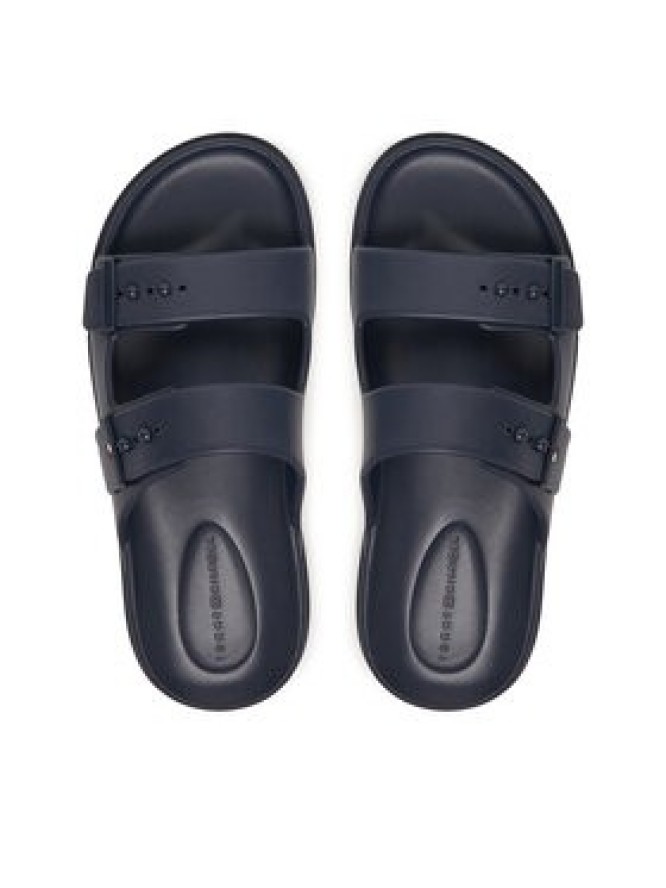 Tommy Hilfiger Klapki Light Adjustable FM0FM05757 Granatowy