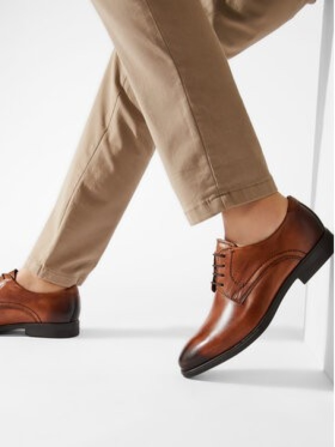 ECCO Półbuty Melbourne 62163401112 Brązowy