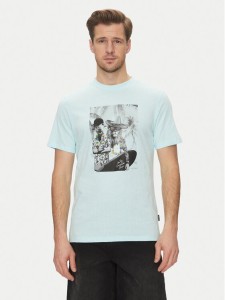 Blend T-Shirt 20718283 Zielony Regular Fit