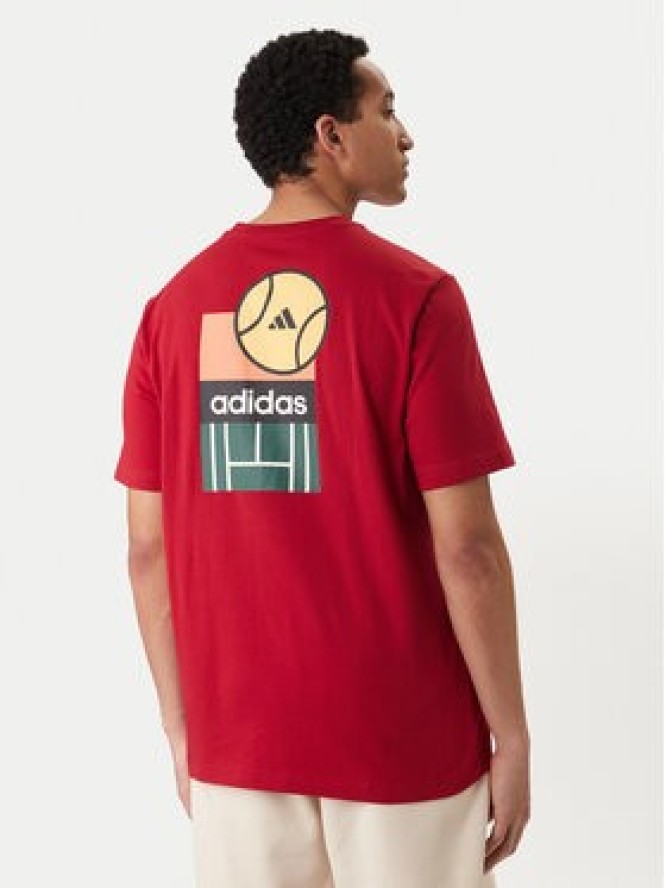 adidas T-Shirt Memories Of Sport Poster Graphic KB2508 Czerwony Regular Fit
