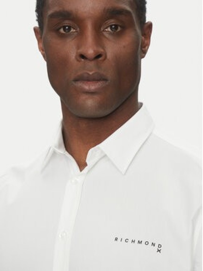 Richmond X Koszula UMP25340CA Biały Regular Fit