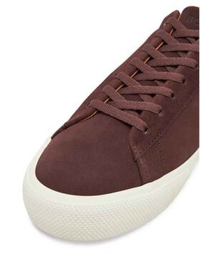 BOSS Sneakersy Aiden 50536521 Bordowy