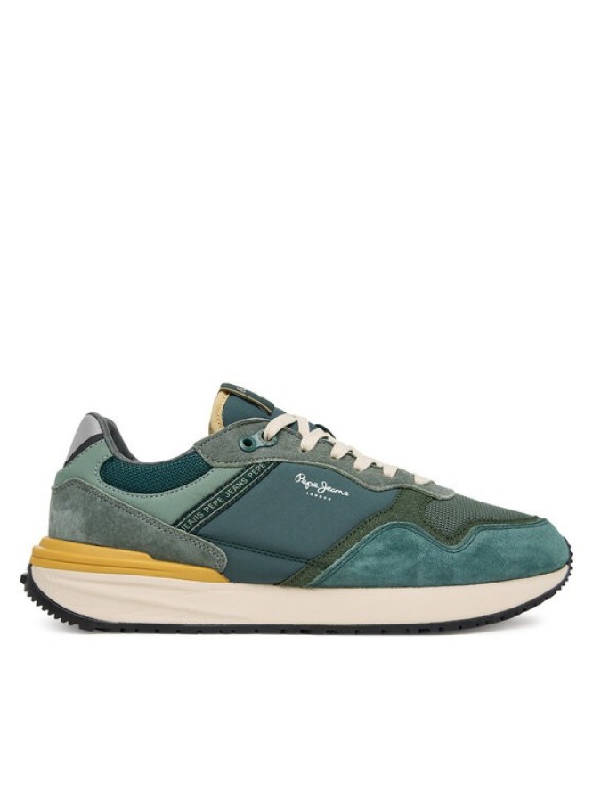 Pepe Jeans Sneakersy Buster Pro Main M PMS600009 Zielony