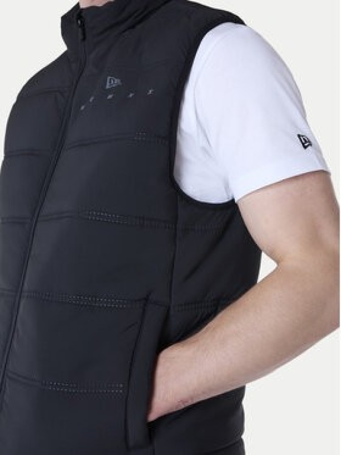 New Era Kamizelka 60596271 Czarny Regular Fit
