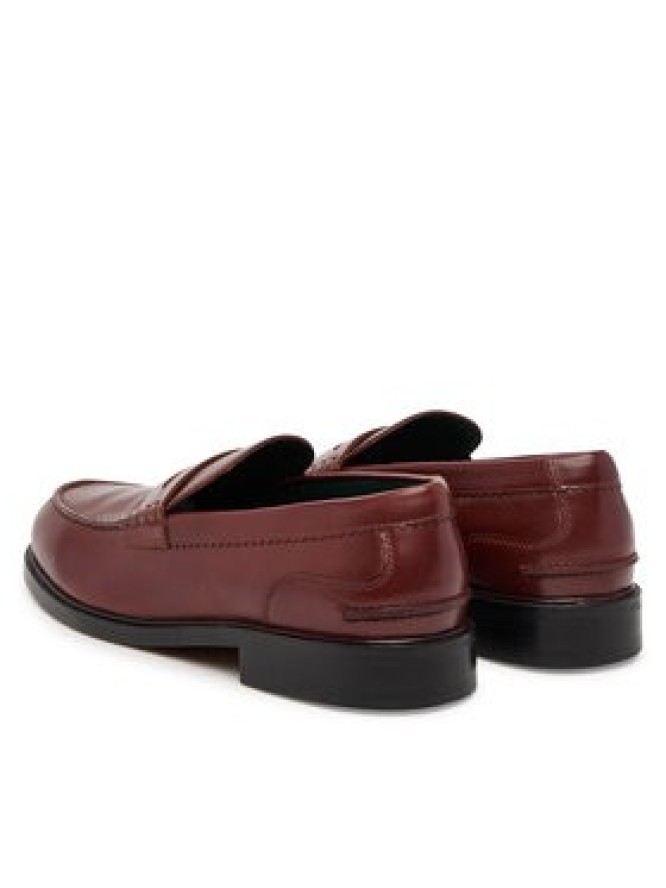 Clarks Mokasyny CraftJames Lo 26183358 Bordowy