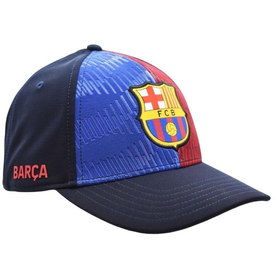 FC Barcelona czapka z daszkiem bejsbolówka junior 5001GOMP granatowa