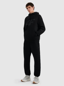 4F Spodnie dresowe joggery męskie - czarne M