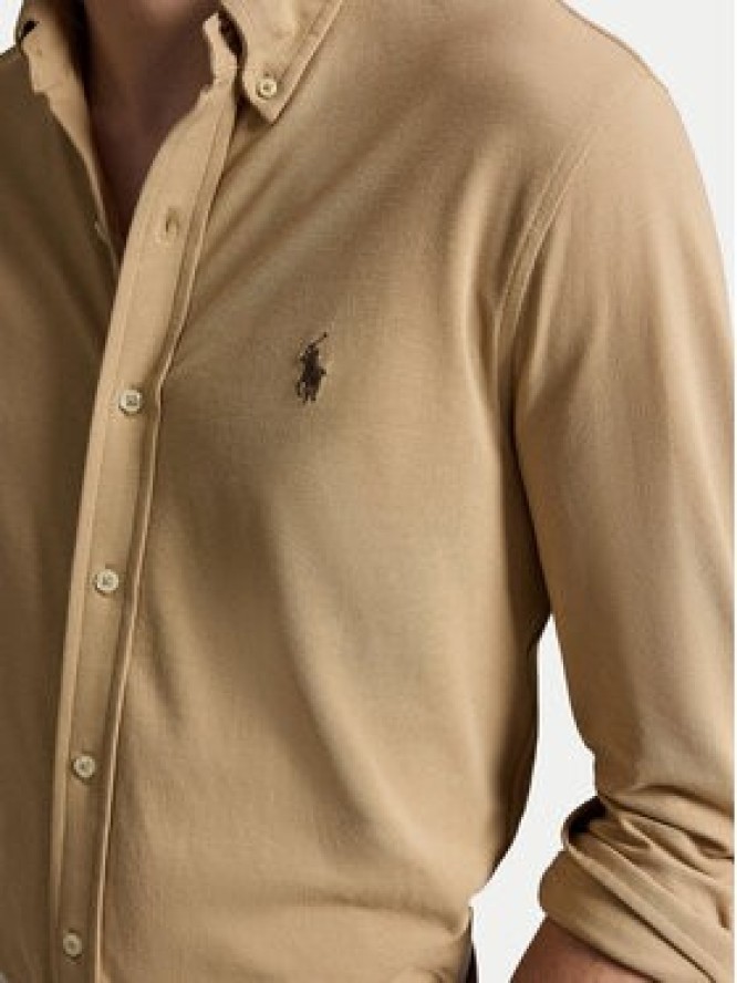 Polo Ralph Lauren Koszula 710654408503 Beżowy ciemny Regular Fit