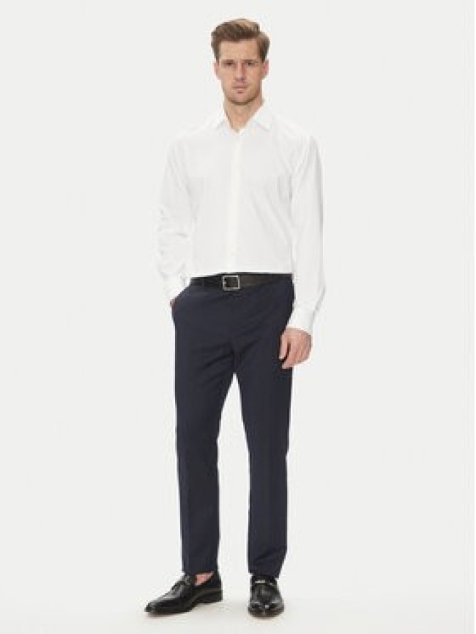 BOSS Koszula P-Hank 50503356 Biały Slim Fit