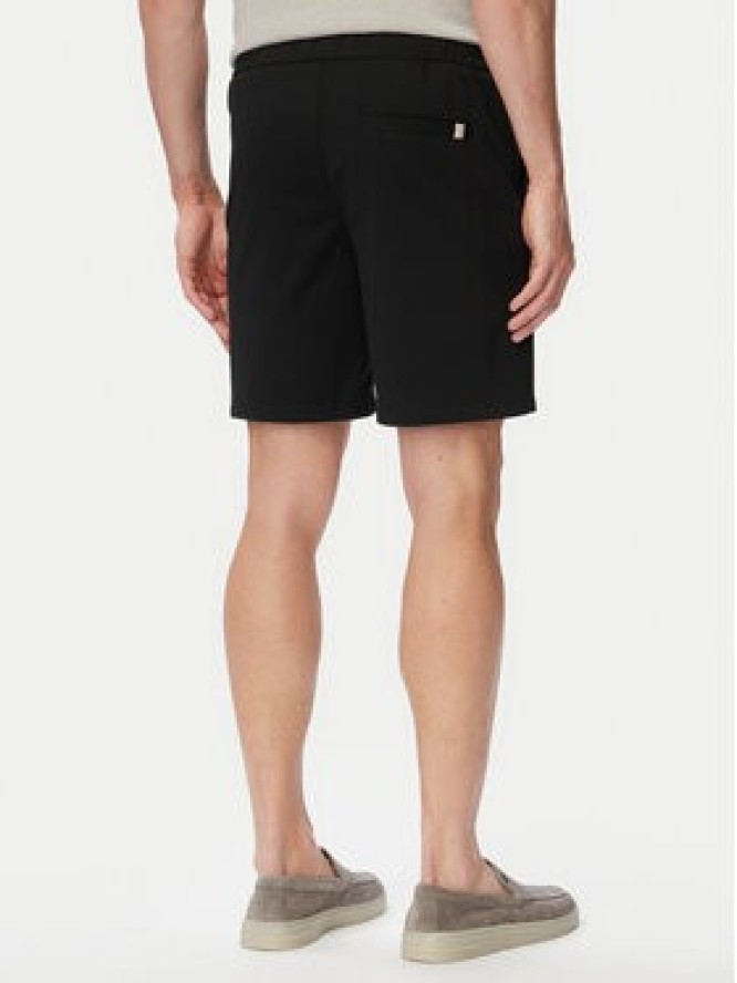 Jack & Jones Szorty materiałowe Ace Neo 12292443 Czarny Regular Fit