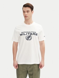 Aeronautica Militare T-Shirt 251TS2379J674 Biały Regular Fit