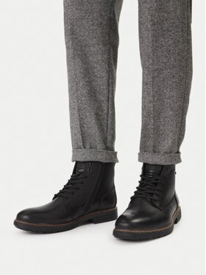 Rieker Trzewiki 33143-00 Czarny