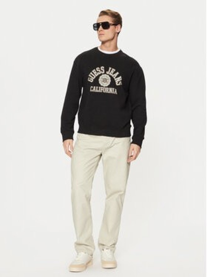 Guess Jeans Bluza M5RQ40 KCPR1 Czarny Regular Fit