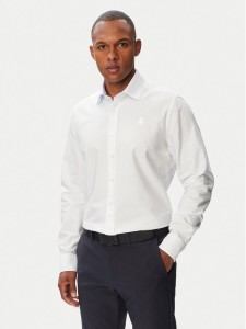 KARL LAGERFELD Koszula 605192 561784 Biały Modern Fit