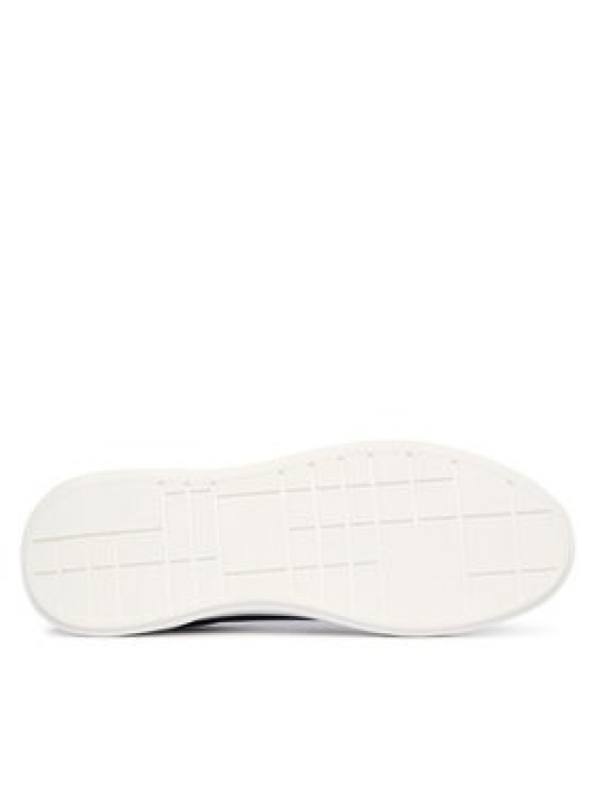 Calvin Klein Sneakersy Chunky Cupsole Laceup Lth Bt Aop HM0HM02070 Granatowy