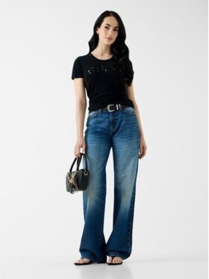 Guess T-Shirt 174863 Czarny Classic Fit