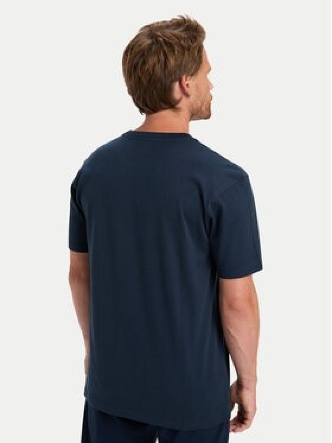 Quiksilver T-Shirt EQYZT08179 Granatowy Regular Fit