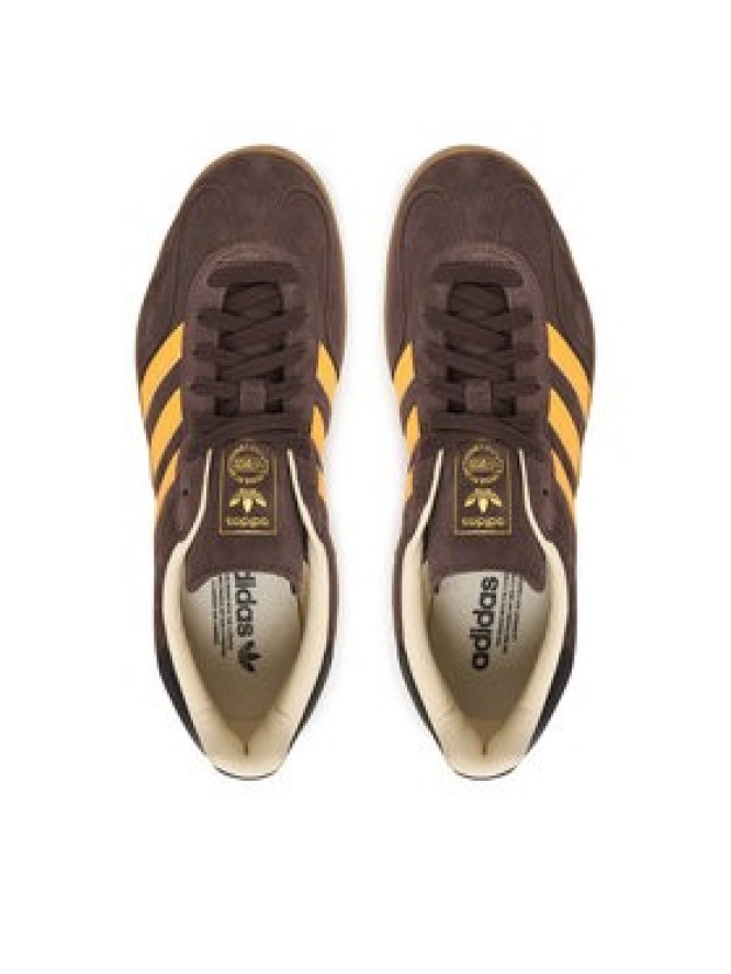 adidas Sneakersy Gazelle Indoor IH9659 Brązowy