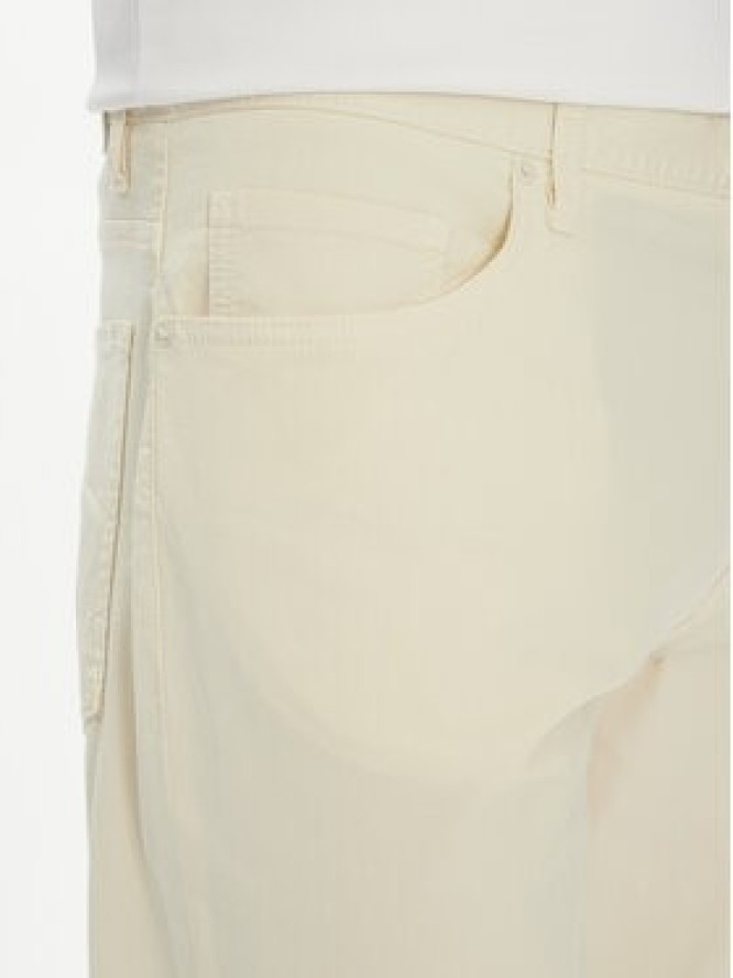 BOSS Spodnie materiałowe H-Re.Maine5 50538370 Écru Regular Fit