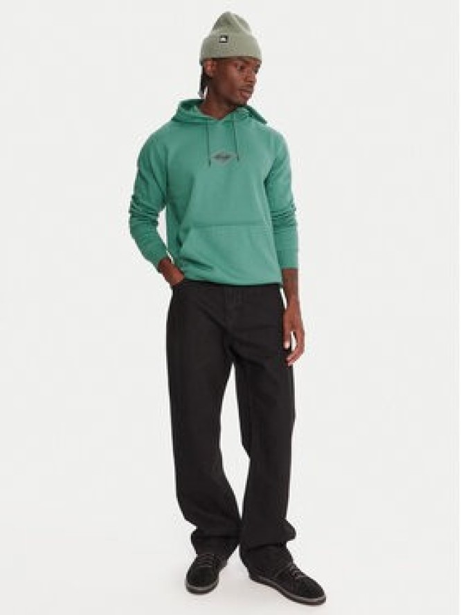 Quiksilver Bluza Graphic EQYFT05131 Zielony Regular Fit