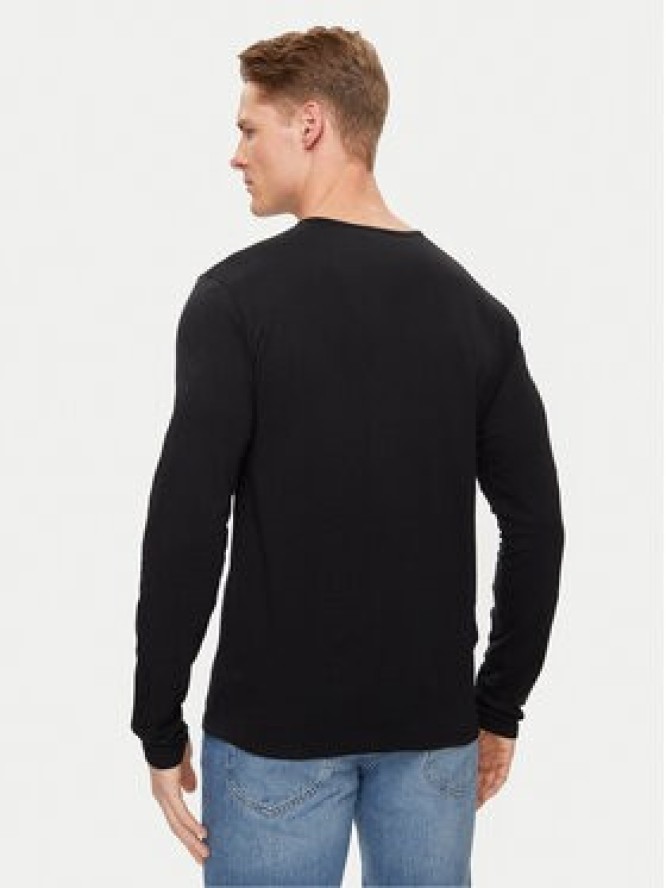 Versace Komplet longsleeve AU10197 Czarny Slim Fit