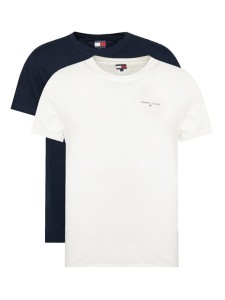 Tommy Jeans Komplet t-shirtów Linear DM0DM22316 Granatowy Slim Fit