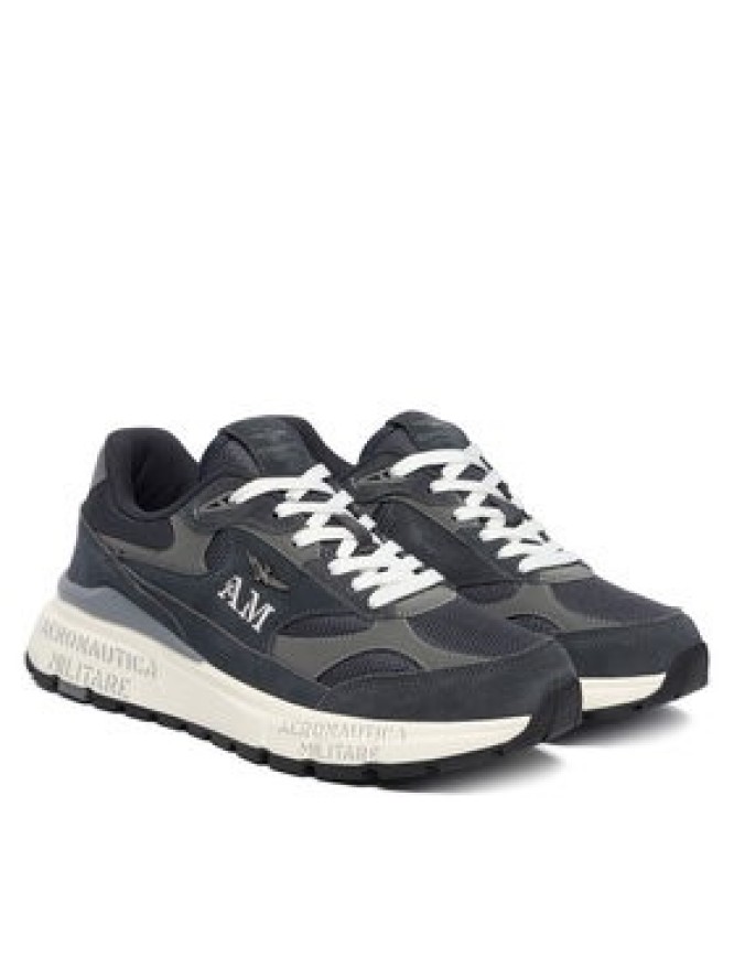 Aeronautica Militare Sneakersy 252SC0318UCT04248 Granatowy