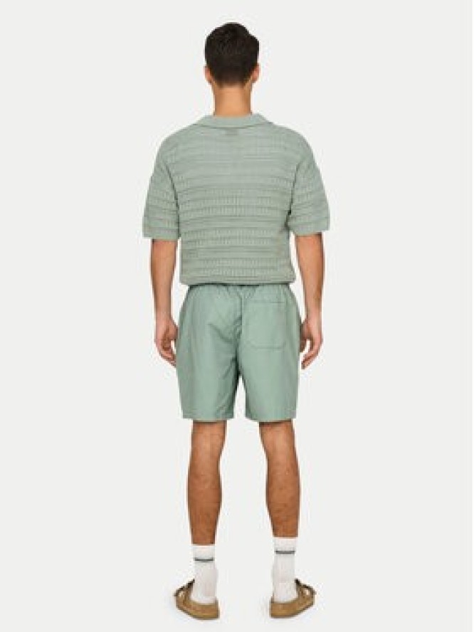 Only & Sons Szorty materiałowe Tel 22027949 Zielony Regular Fit