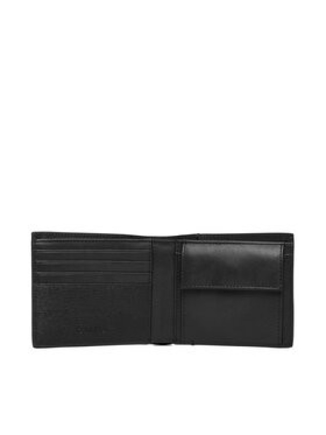 Calvin Klein Portfel Refined Mix Billfold W Coin LV04D1304G Czarny