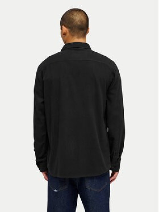 Quiksilver Koszula Motherfly Solid EQYWT04651 Czarny Regular Fit