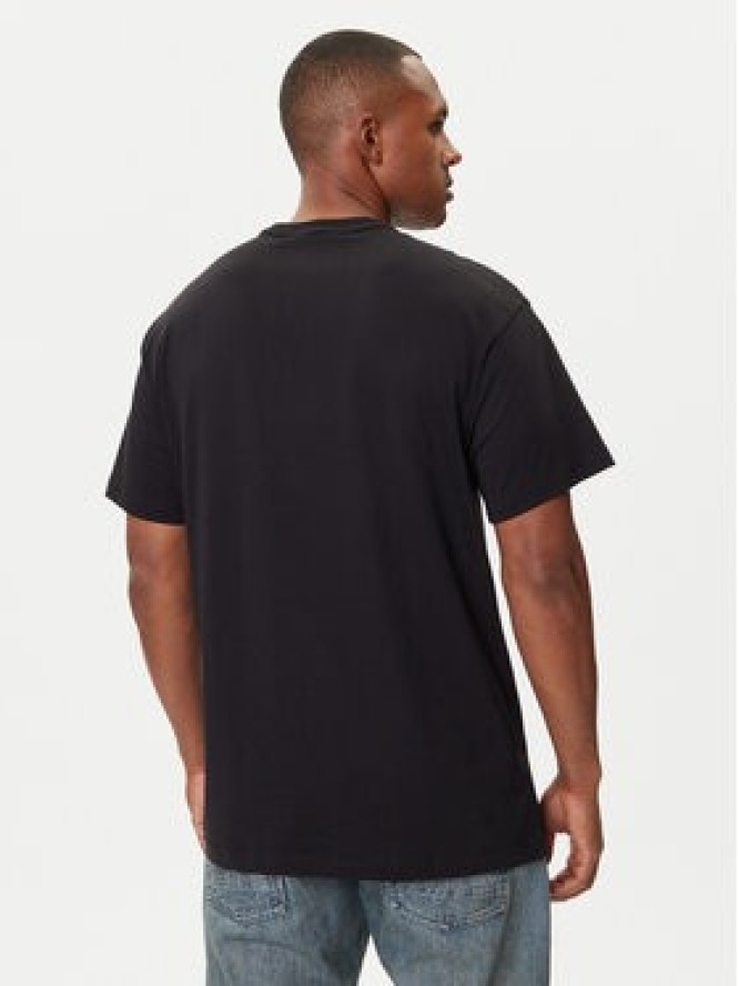 Versace Jeans Couture T-Shirt 79GAHT08 CJ00T Czarny Regular Fit