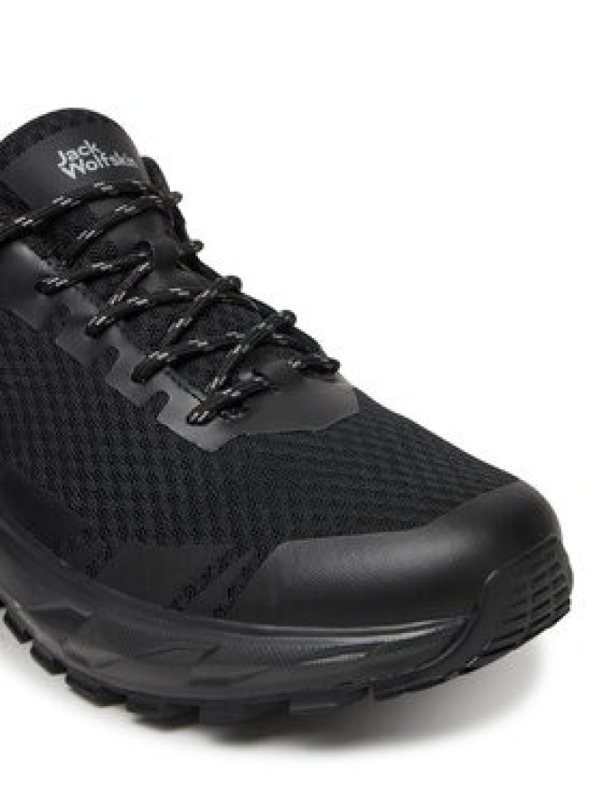Jack Wolfskin Sneakersy Hike Ventura Lite Xt Vent Low A64206 Czarny
