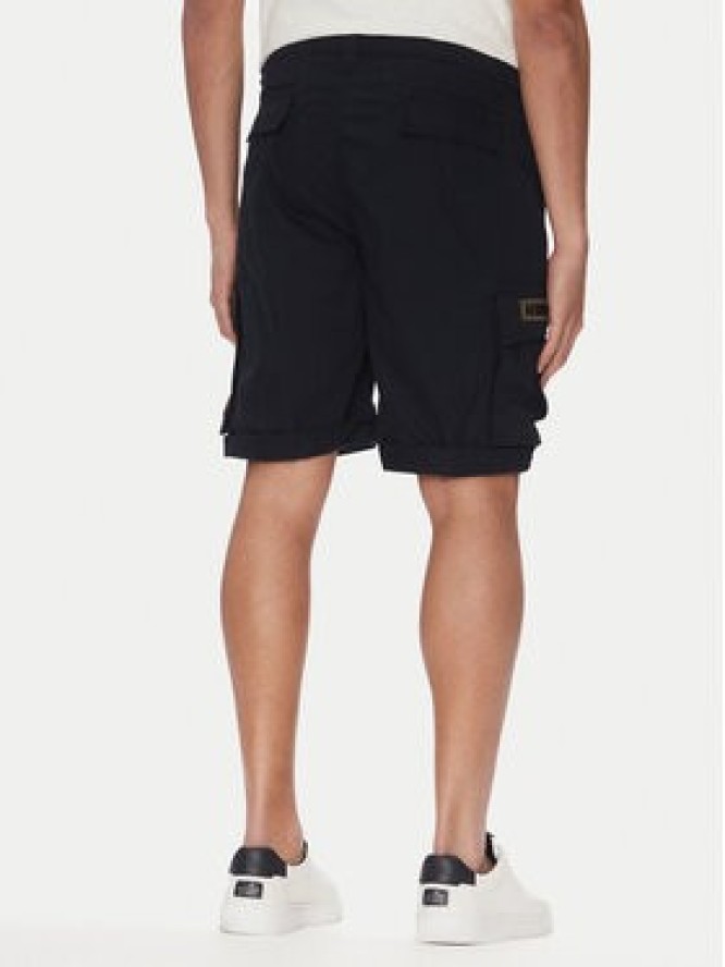 Aeronautica Militare Szorty materiałowe 251BE250CT3501 Granatowy Regular Fit