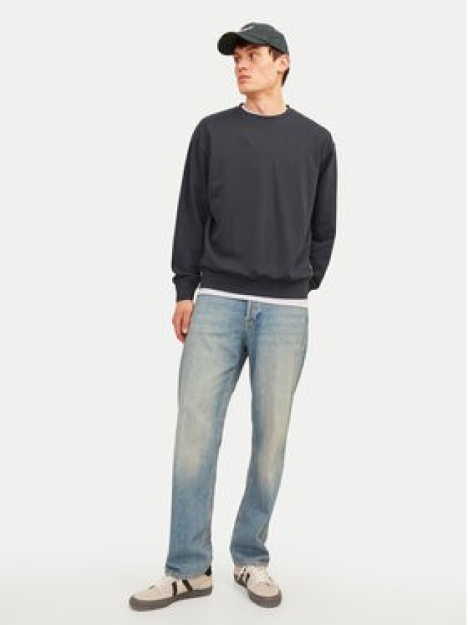 Jack & Jones Bluza Charge 12257853 Granatowy Loose Fit