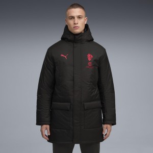 Męska kurtka treningowa na zimę AC Milan PUMA